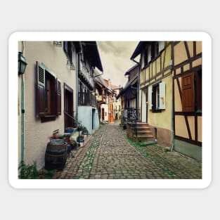 Eguisheim village Alsace Sticker